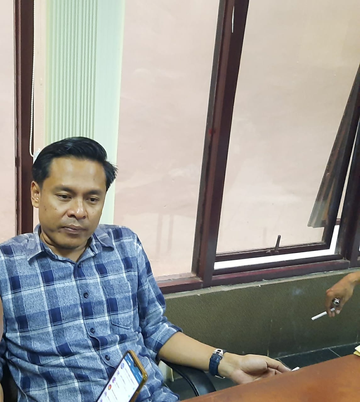 Ketua Fraksi Golkar DPRD Kota Surabaya Arif Fathoni. (foto: Alief/ngopibareng.id)