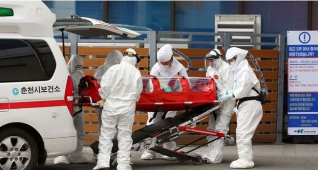 Pasien meninggal di Korea Selatan akibat virus corona sebanyak dua orang. (Foto:BBC.com)