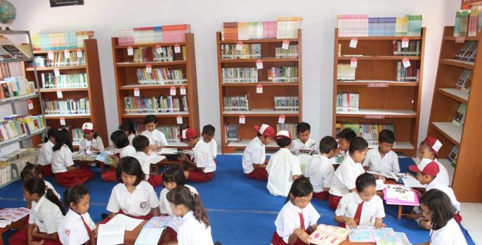 Perpustakaan daerah Pasuruan terus nambah koleksi buku baru. (Foto: Dok Humas)
