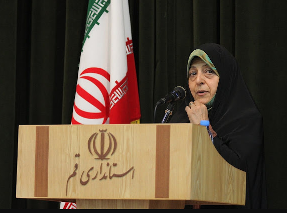 Wakil Presiden Iran yang mengurus persoalan perempuan dan keluarga, Massoumeh Ebtekar, terinfeksi corona. (Foto: IRNA)