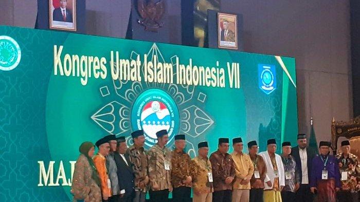 Para ulama dan intelektual dalam Kongres Umat Islam Indonesia 2020. (Foto: Istimewa)