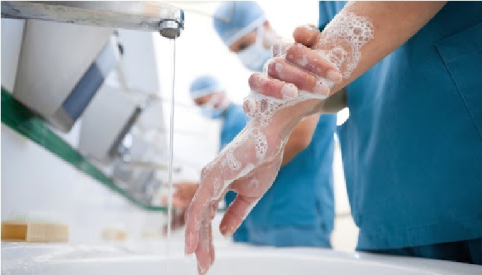 Mencuci tangan menghindari virus. (Foto: Istimewa)