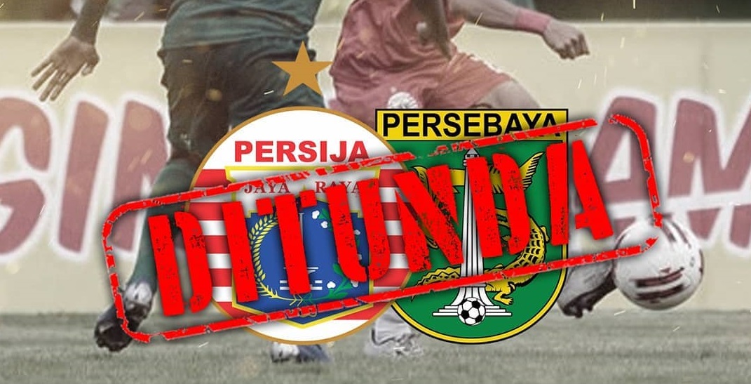 Laga Persija vs Persebaya resmi ditunda. (Foto: Instagram/@pengamatsepakbola)