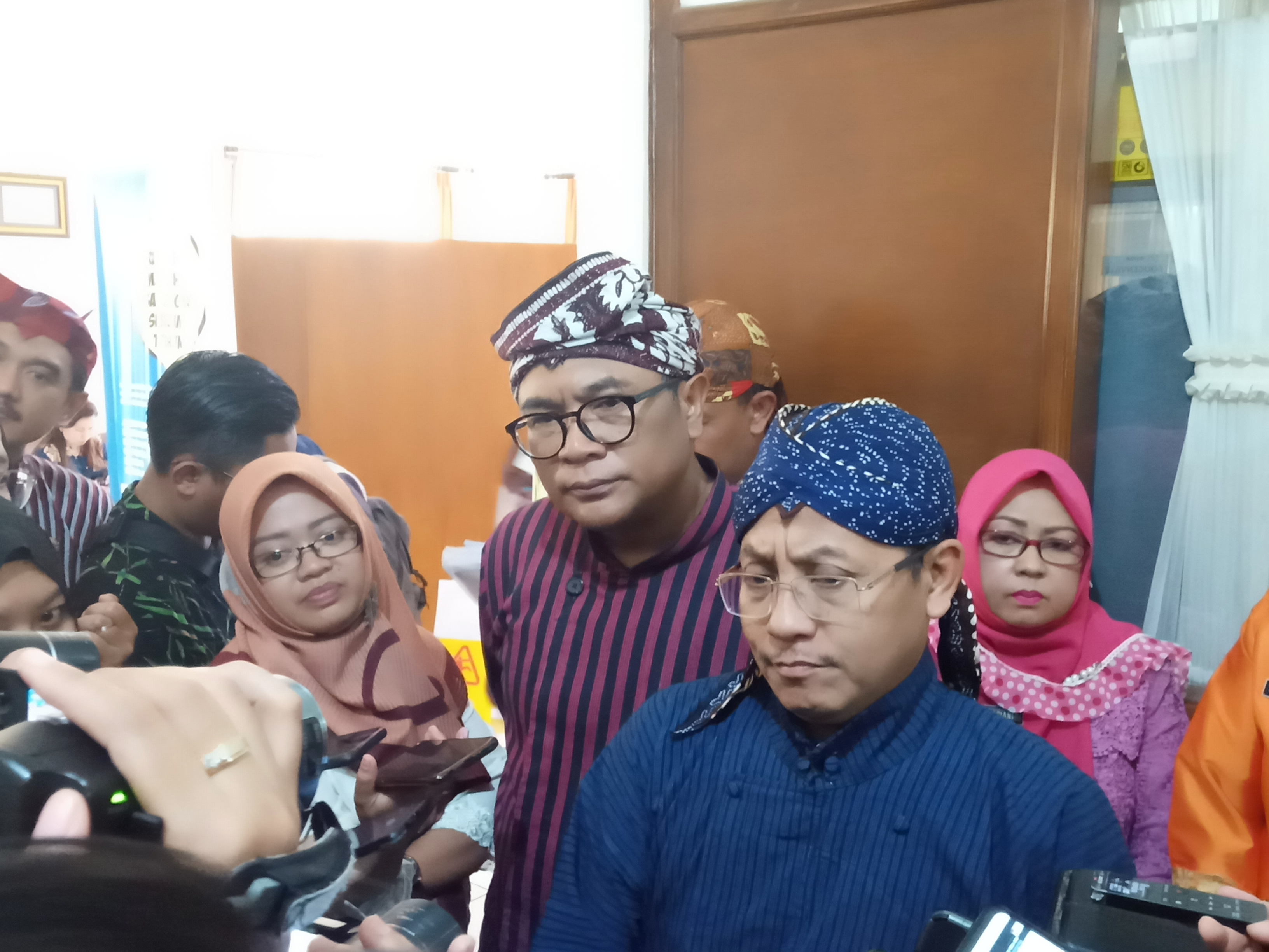 Wali Kota Malang, Sutiaji saat ditemui di Kantor Dinas Kesehatan Kota Malang (Foto: Lalu Theo/ngopibareng.id)