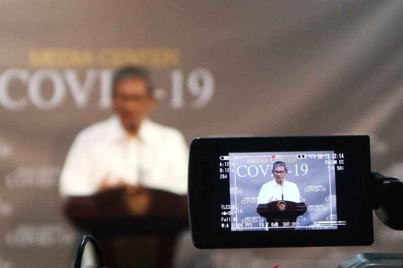 Juru bicara pemerintah untuk penanganan virus corona (COVID-19) Achmad Yurianto. (Foto: Antara)
