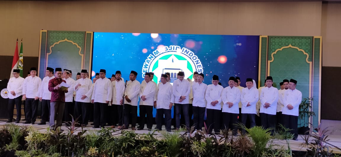 Prosesi Pelantik Pengurus DMI Surabaya di Hotel Dyandra, Jumat 6 Maret 2020. (Foto: Ngopibareng.id)
