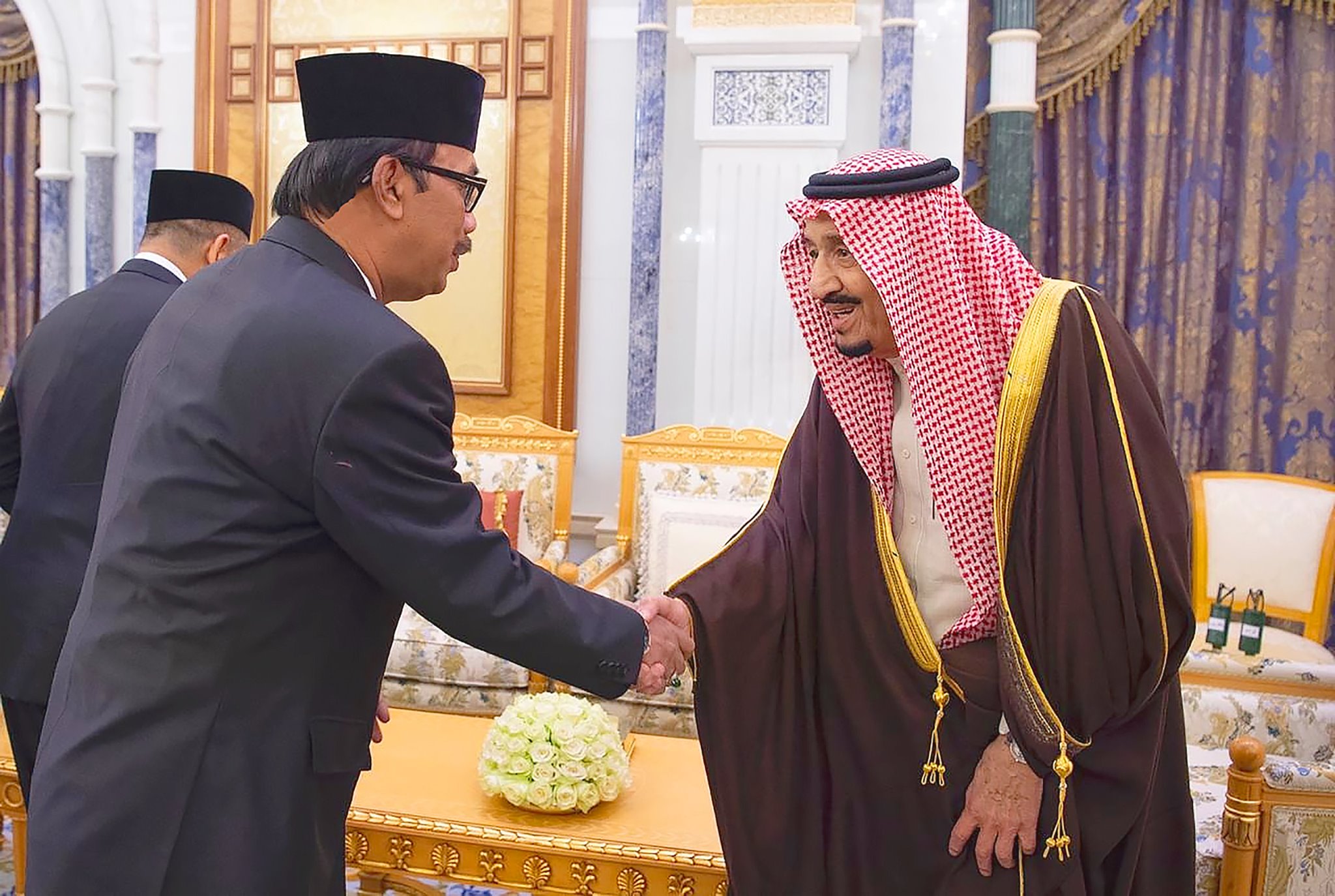 Dubes RI Agus Maftuh bersama Raja Salman bin Abdulaziz Al Saud. (Foto: Istimewa) 