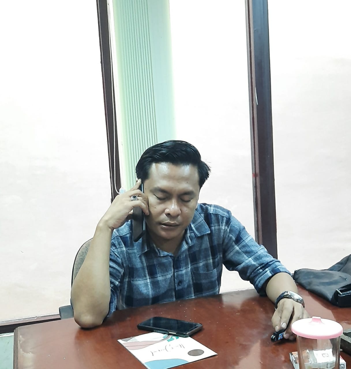 Ketua Fraksi Golkar DPRD Kota Surabaya Arif Fathoni. (Foto: Alief/ngopibareng.id)