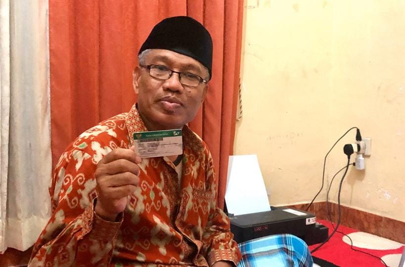 Nasrul Wardi warga Lombok Barat. (Foto: BPJS Kesehatan)