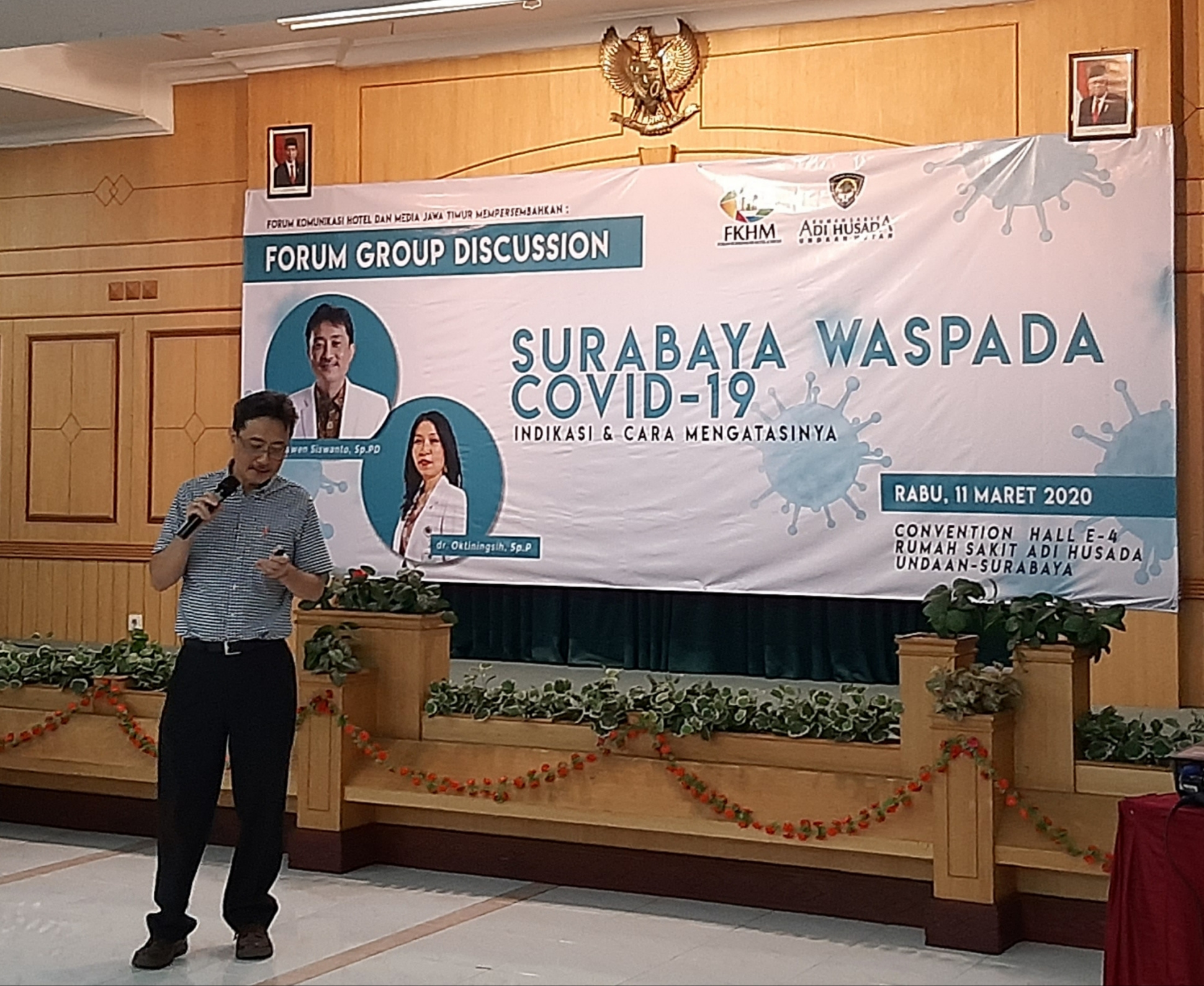 dr.Wewen Siswanto,Sp.PD spesialis penyakit dalam RS. Adi Husada Undaan Wetan. (Foto: Pita/Ngopibareng.id)