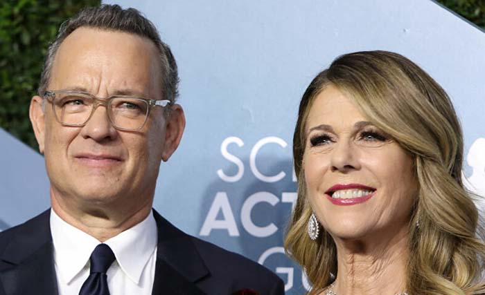 Tom Hanks dan istrinya Rita Wilson positif COVID-19. (Foto:Sputnik)