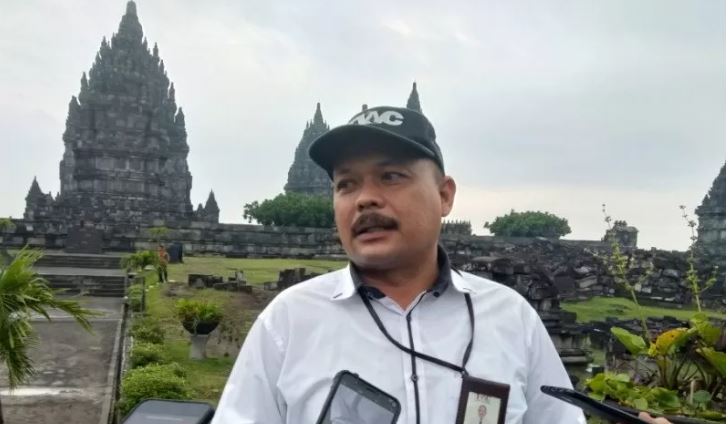 General Manager Candi Prambanan, PT TWC Borobudur, Prambanan dan Ratu Boko Aryono. Foto Antara/Victorianus Sat Pranyoto. (Foto: Antara)