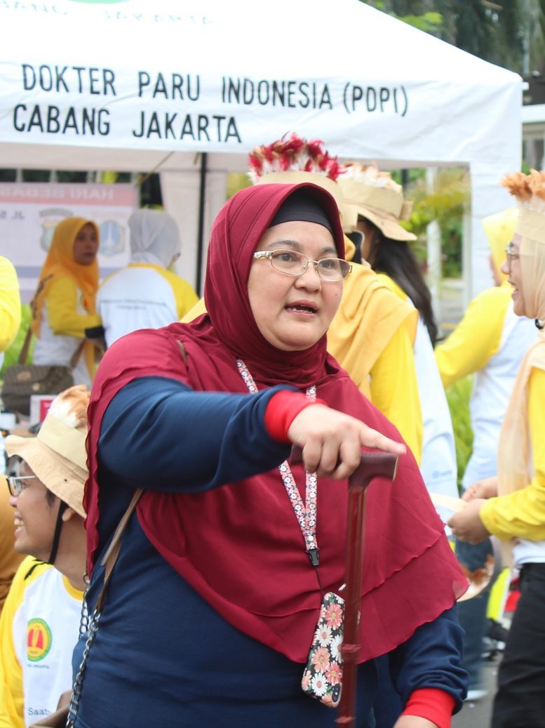 Dokter Herlina Burhan anggota Satgas Waspada dan Siaga Ikatan Dokter Indonesia (IDI). (Foto: Dokumentasi Pribadi) 