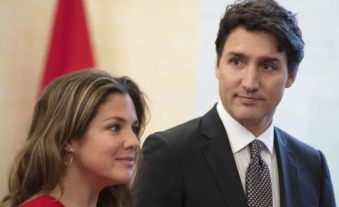 Perdana Menteri Kanada Justin Trudau dan istrinyam Sophie. (Foto:Reuters)