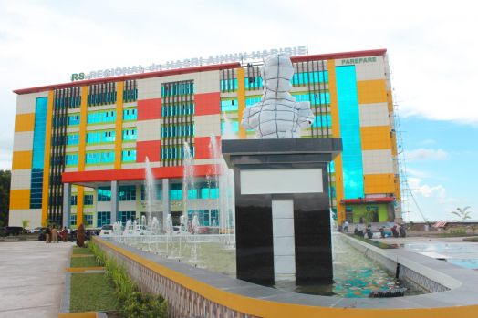 Rumah Sakit Regional (RSR) Hasri Ainun Habibie (HAH) di Tonrangen, Kota Parepare. (Foto: Istimewa)