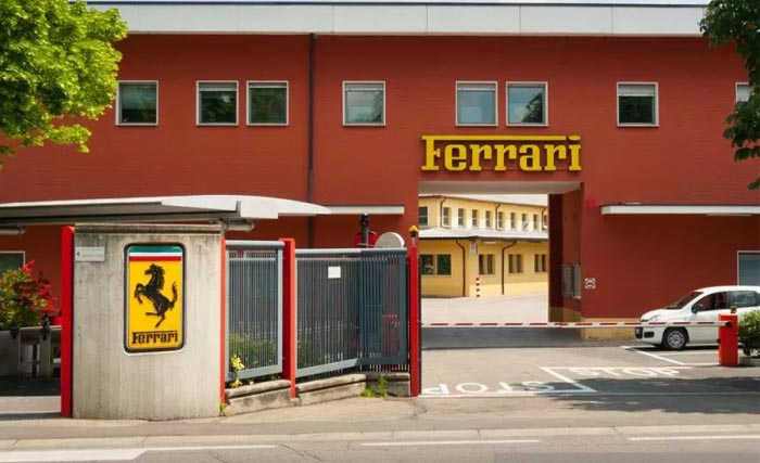 Kantor Ferrari di Maranelo, Italia (Foto:Antara)