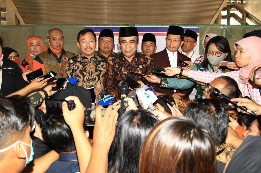  Menteri Agama Fachrul Razi di Jakarta. (Foto: Kemenag)