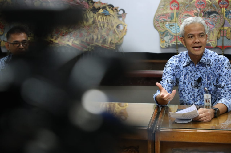 Gubernur Jawa Tengah Ganjar Pranowo. (Foto: Humas/Jawa Tengah)