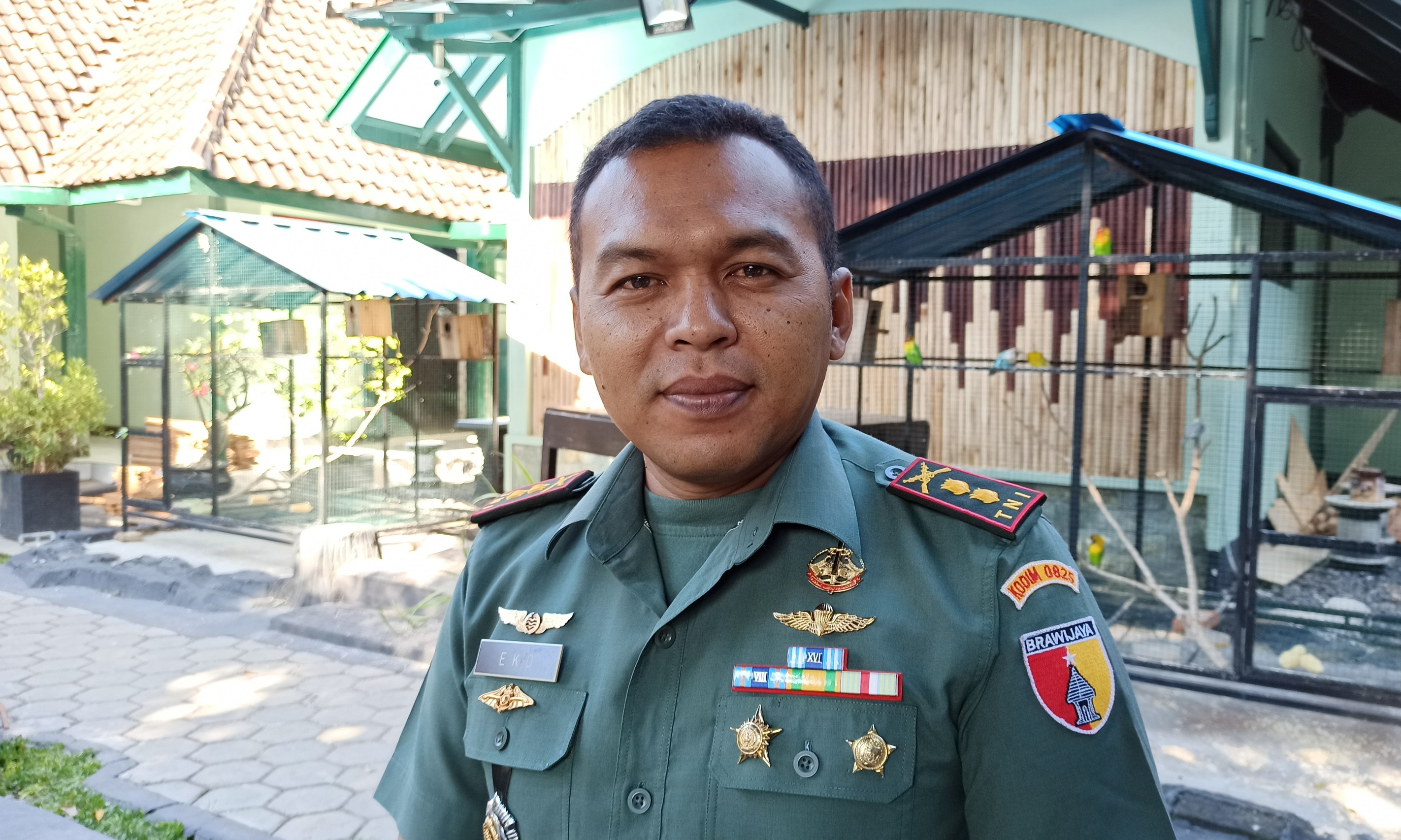 Komandan Kodim 0825 Banyuwangi Letkol Infanteri Yuli Eko Purwanto. (Foto: Muh. Hujaini/Ngopibareng.id)