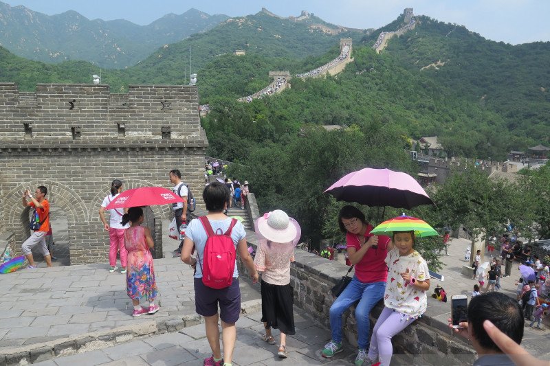 Tembok Besar China. (Foto: Dok/Antara)