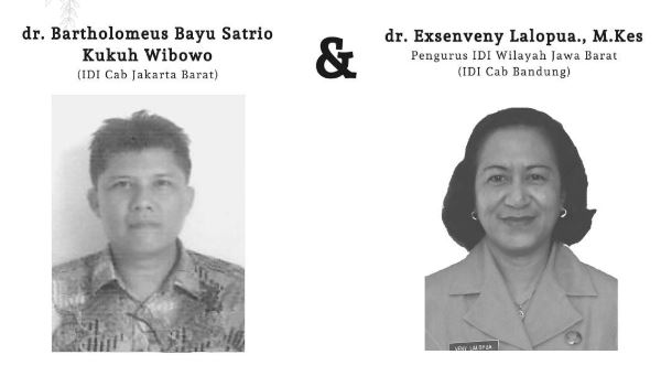 Dua dokter dari DKI Jakarta dan Jawa Barat meninggal dunia karena virus corona atau Covid-19. (Foto: Twitter @PBIDI)