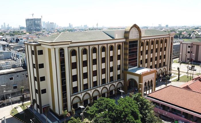 Asrama Haji Sukolilo Surabaya bisa digunakan sebagai rumah sakit khusus penanggulangan corona. (Foto:Ngopibareng)