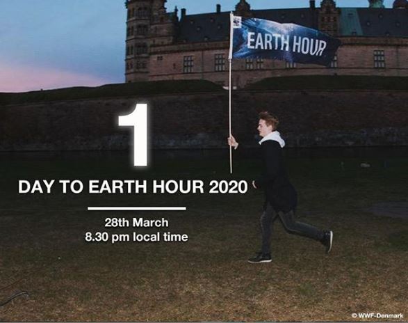 Aksi Earth Hour dunia. (Foto: Instagram @earthhourofficial)