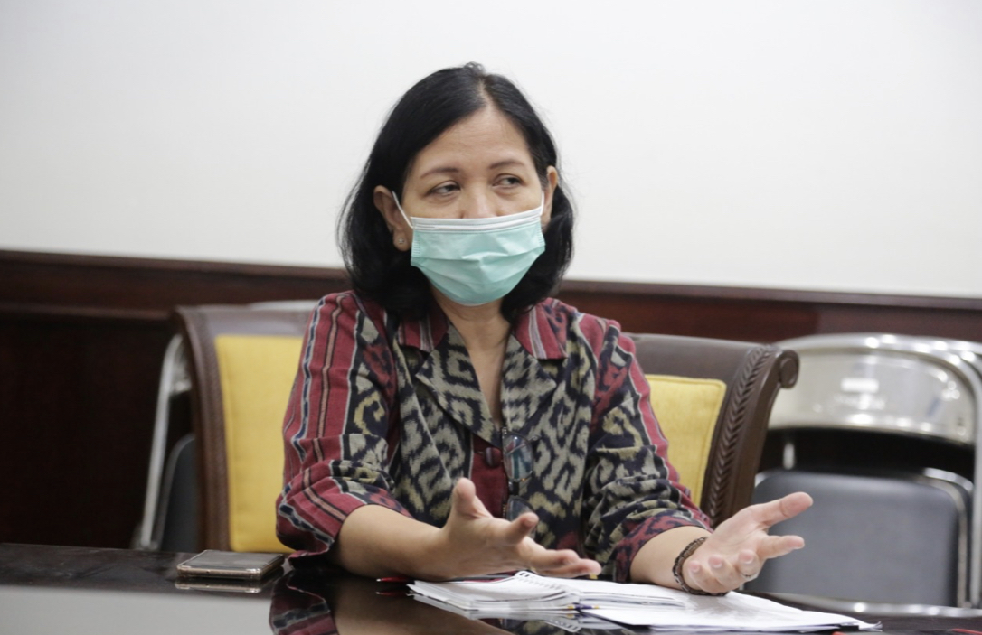 Ketua Departemen Farmasetika Fakultas Farmasi, Universitas Airlangga Surabaya (Unair), Retno Sari. (Foto: Dok. Pemkot Surabaya)