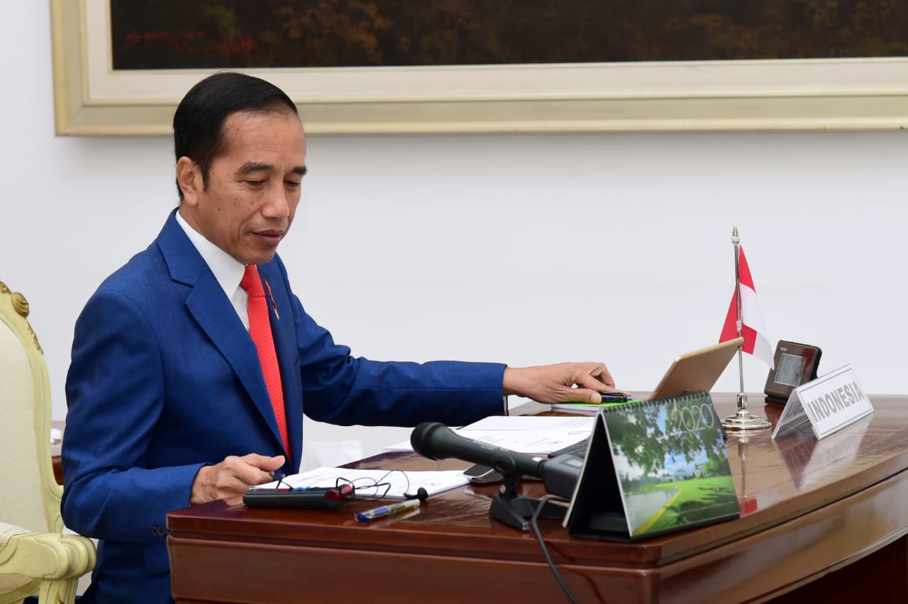 Presiden Joko Widodo di Istana Bogor. (Foto:Setpres)