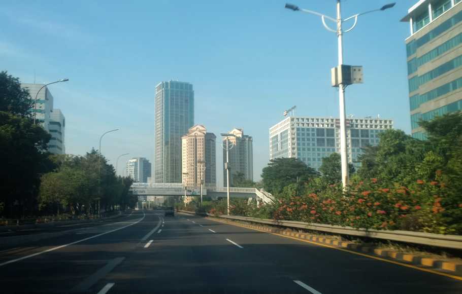 Ilustrasi jalanan Jakarta. (Foto: Dok/Antara)