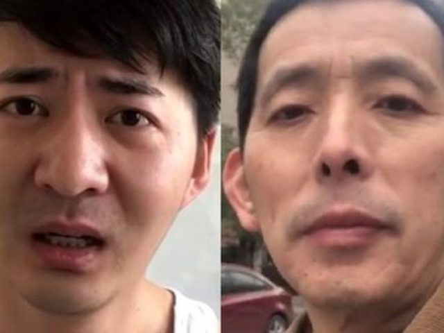 Dua diantara 3 jurnalis China yang hilang. (Foto: BBC)