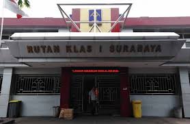 Rutan Klas I Surabaya, Medaeng, Sidoarjo. (Foto: Ant)
