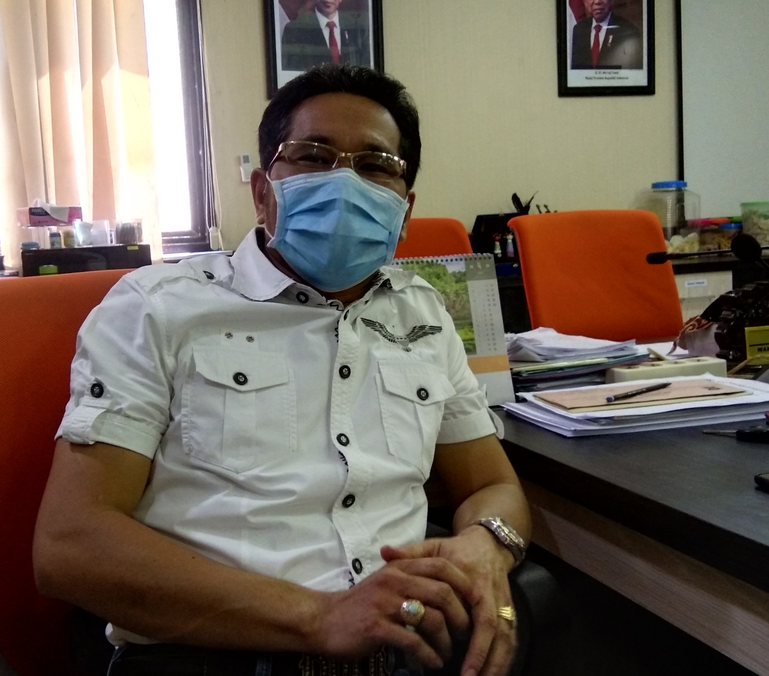 Anggota Komisi B DPRD SUrabaya dari Fraksi PDI-P, Riswanto. (Foto: Ni'am Kurniawan/Ngopibareng.id)