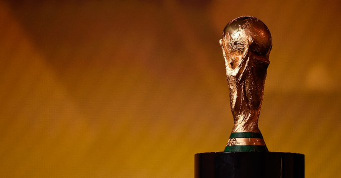Trofi Piala Dunia. (Foto: Twitter/@FIFAWorldCup)