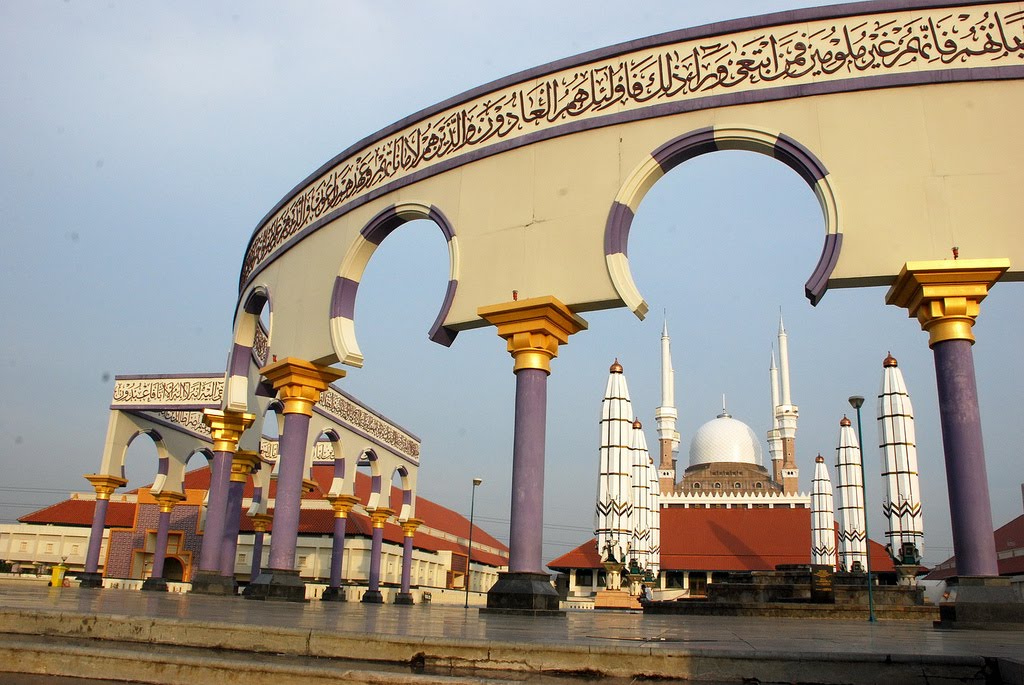 Keindahan Masjid Agung Semarang. (Foto: Dok/Ngopibareng.id)