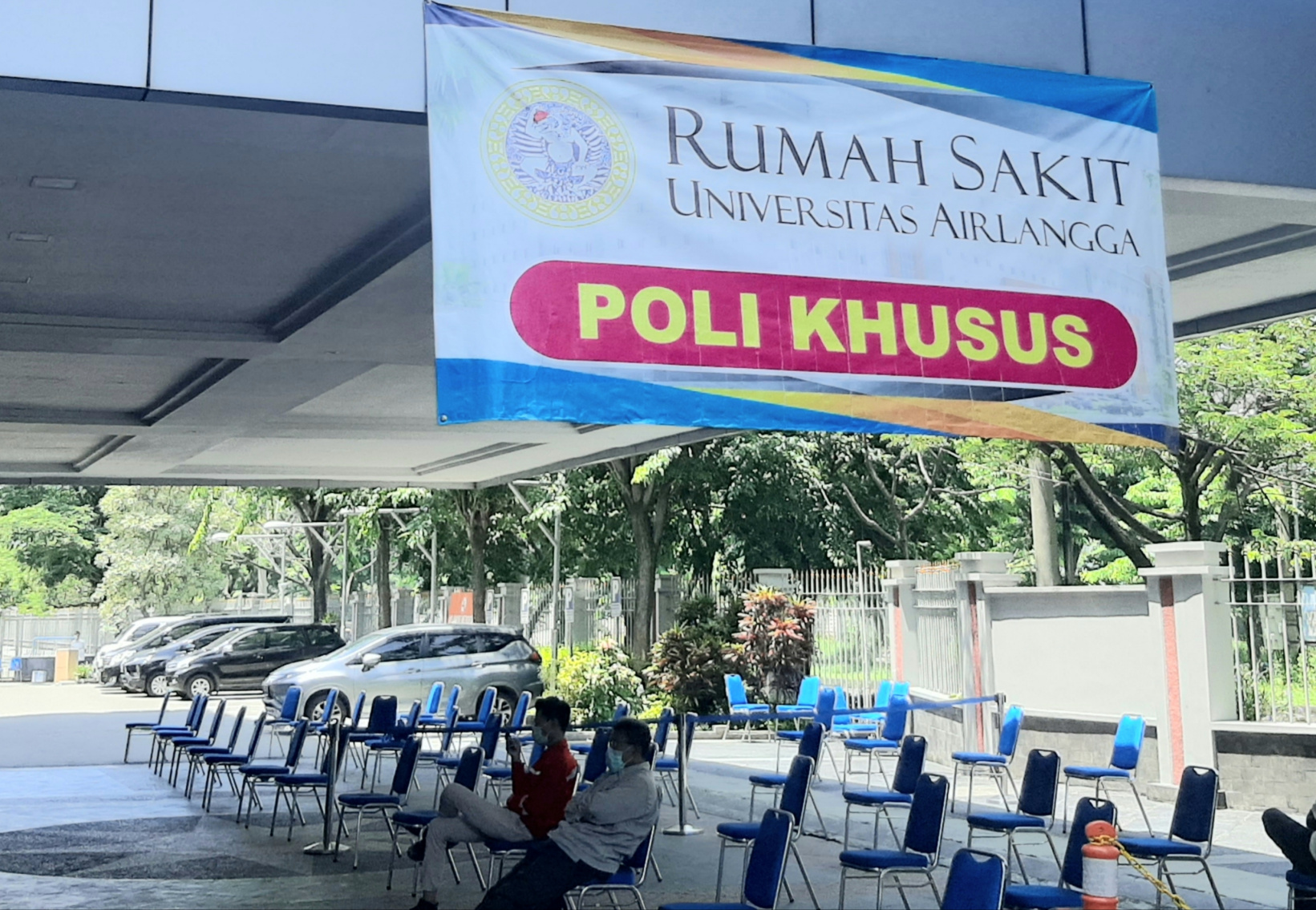 Poli Khusus RS Unair yang berada di gedung RSKI. (Foto: Pita Sari/Ngopibareng.id)