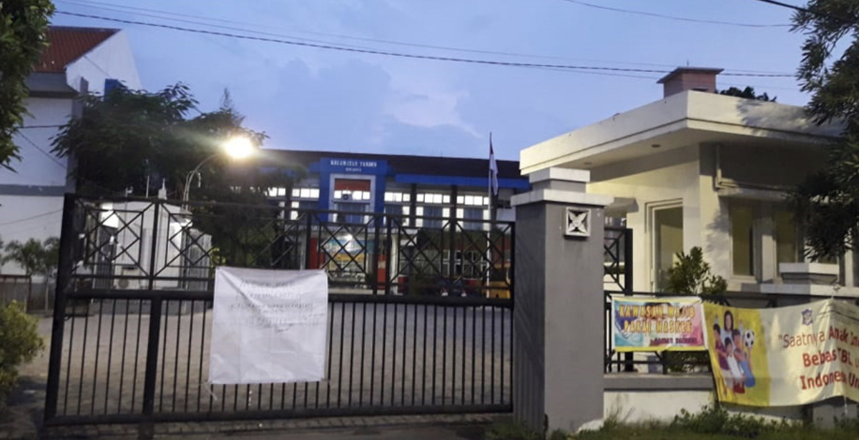 Kantor Kecamatan Tandes ditutup selama dua pekan (Dok. Pemkot Surabaya)