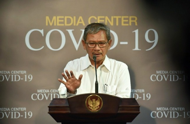 Juru Bicara Pemerintah untuk penanggulangan COVID-19 Achmad Yurianto. (Foto: Istimewa)