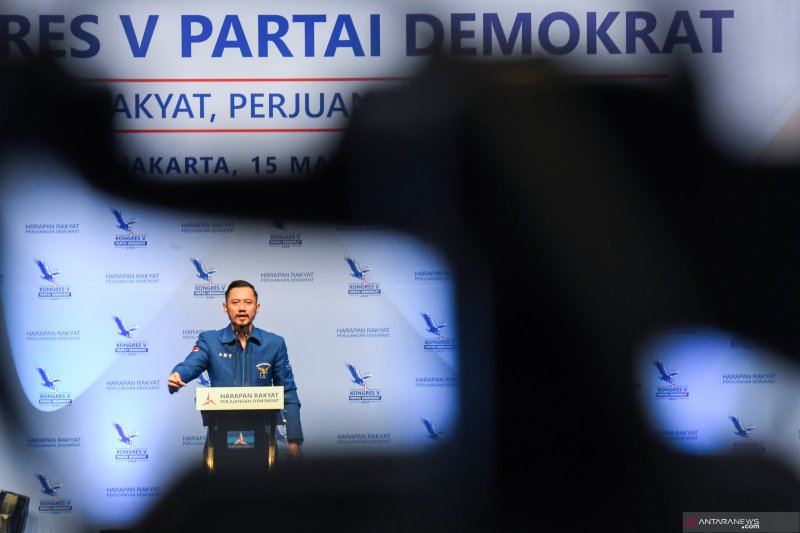 Ketum Partai Demokrat Agus Harimurti Yudhoyono. (Foto: Antara)