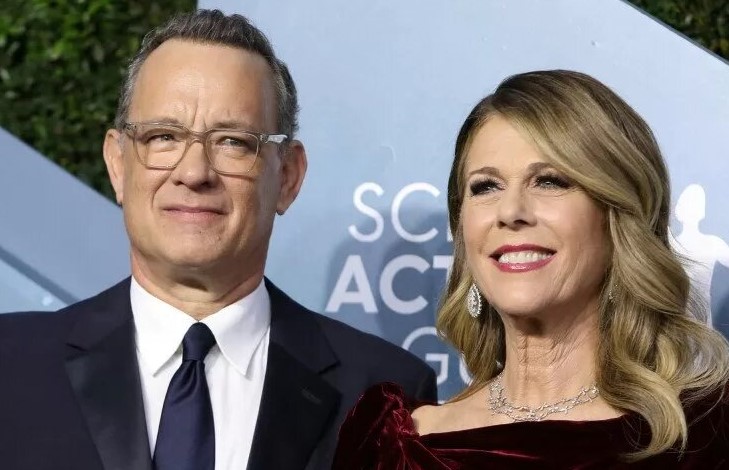 Tom Hanks dan istrinya, Rita Wilson setelah dinyatakan sembuh dari covid-19. (Foto: Ant)