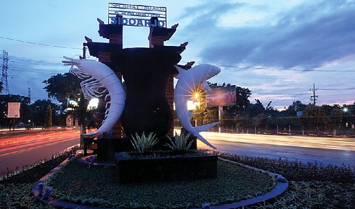 Ikon Kabupaten Sidoarjo. (Foto: Wikipedia)