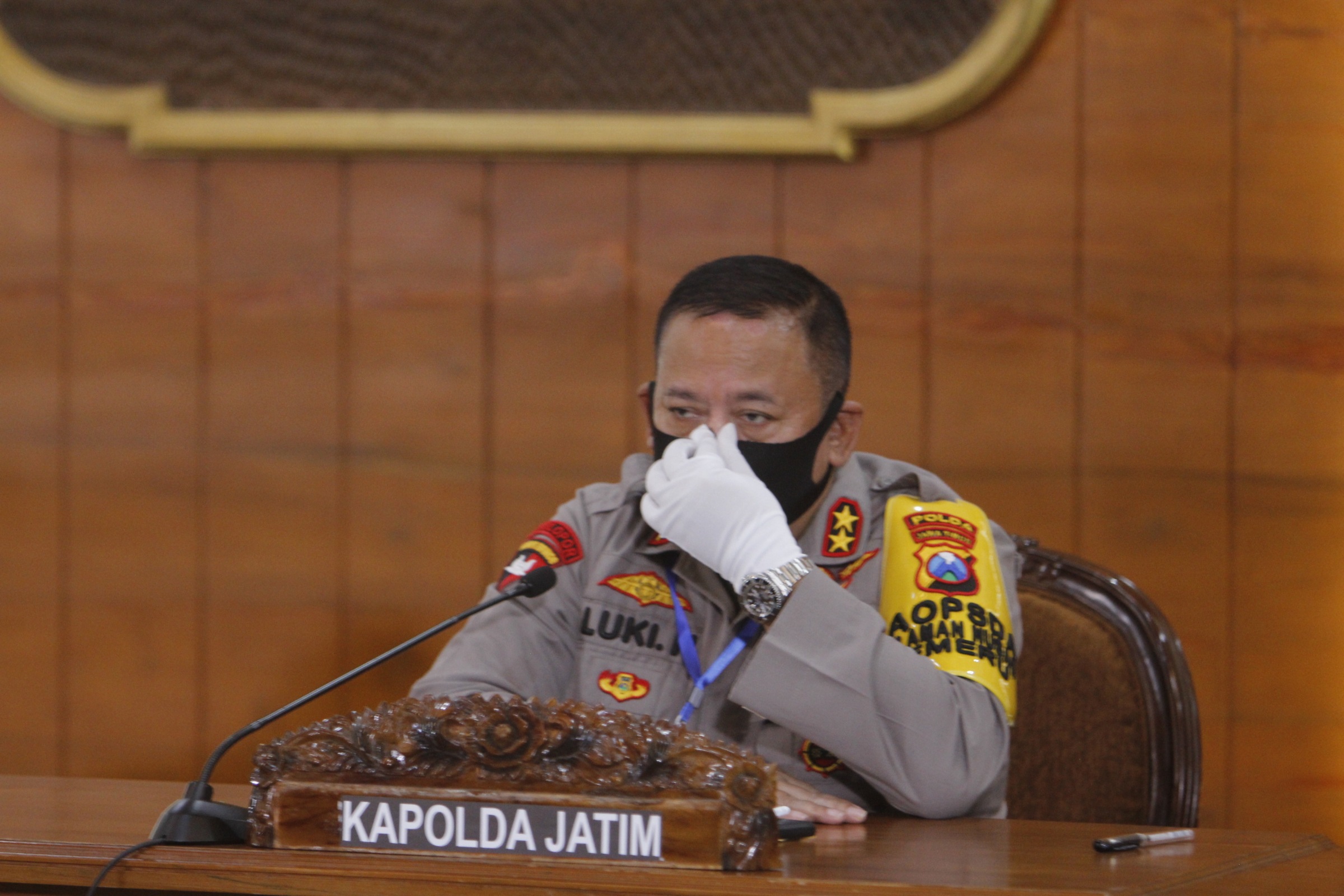 Kapolda Jatim, Irjen Pol Luki Hermawan. (Foto: Fariz Yarbo/Ngopibareng.id)