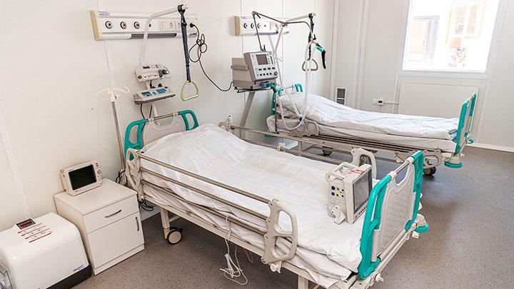 Ilustrasi. Salah satu tempat tidur untuk pasien covid-19. (Foto: Xinhua)