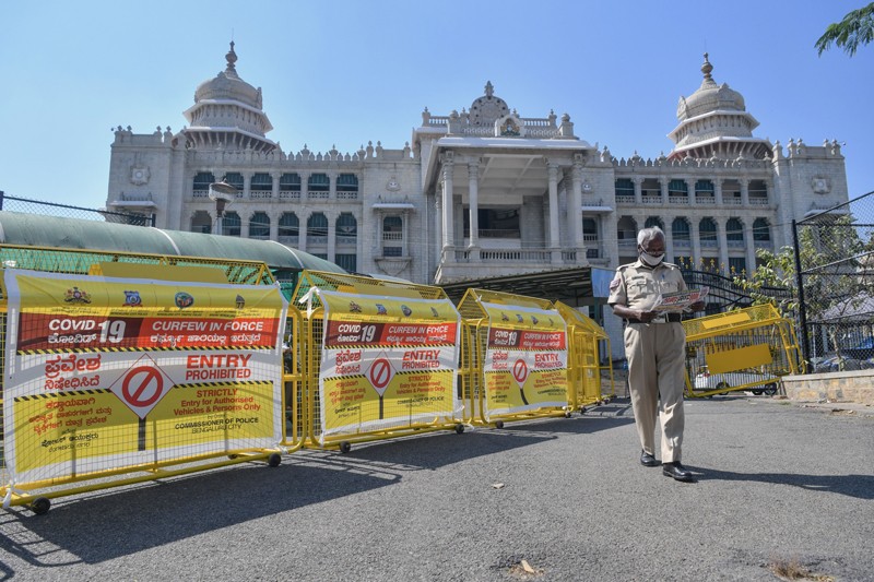 Lockdown di India. (Foto: HindustanTimes)