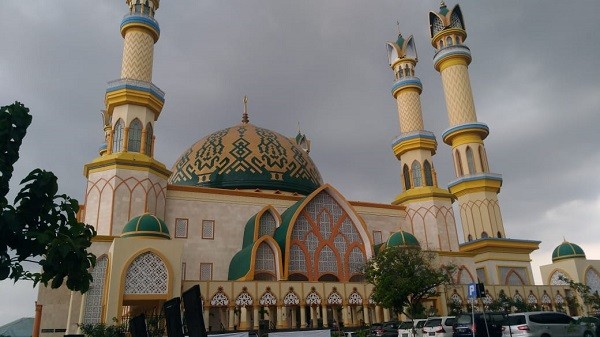 Masjid Hubbul Wathan di kompleks Islamic Center NTB, sebagai pusat dakwah. (Foto: Istimewa)