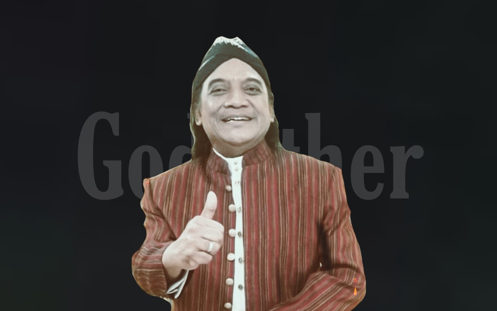 Ilustrasi penyanyi campursari Didi Kempot atau Lord Didi. (Grafis: Fa Vidhi/Ngopibareng.id)
