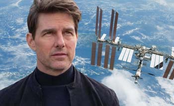 Tom Cruise dengan proyek NASA di luar angkasa. (Foto: JobLo)