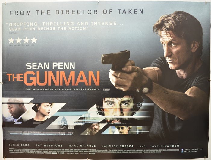 Poster film The Gunman  (Foto: pastposters.com)