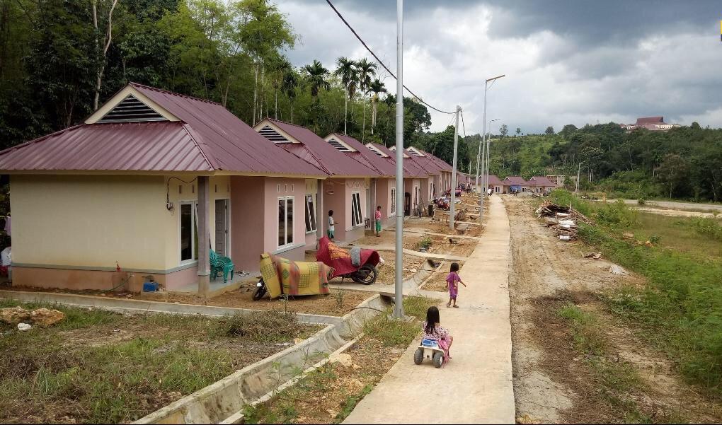 Rumah Khusus yang dibangun Kementerian PUPR bagi korban bencana di Sumatera Selatan. (Foto:Istimewa)