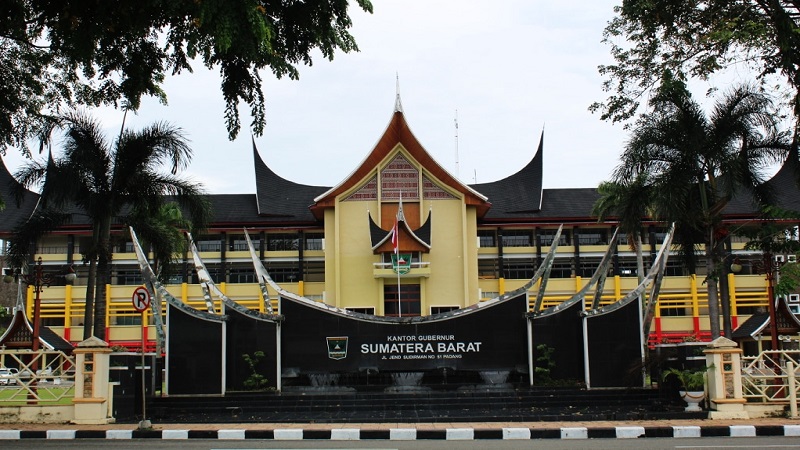 Kantor Gubernur Sumatera Barat (Sumbar). (Foto: Dok. Pemprov Sumbar)